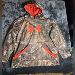 Under Armour Kids Camo Hoodie Size Extra Large YXL